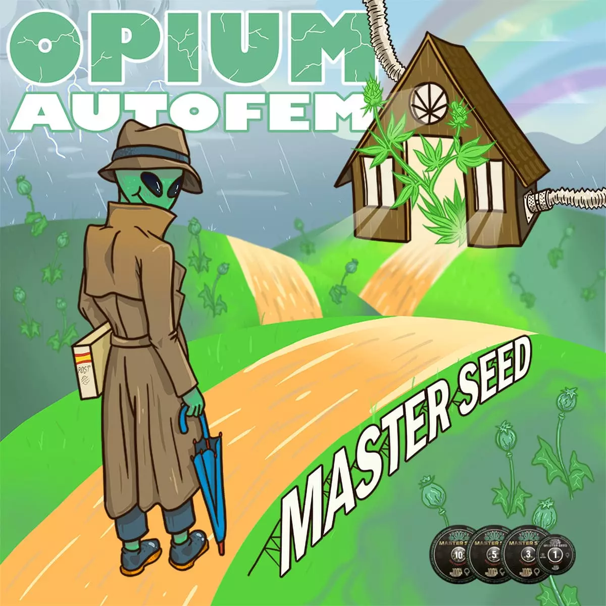 Opium Opiumページ Купить семена конопли Opium auto fem (MASTER SEED) - LOVE GROW