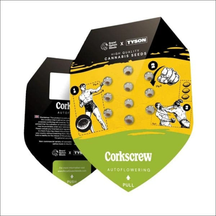 Семена конопли Corkscrew autofem. Royal Queen Seeds Семена конопли Corkscrew autofem. Royal Queen Seeds