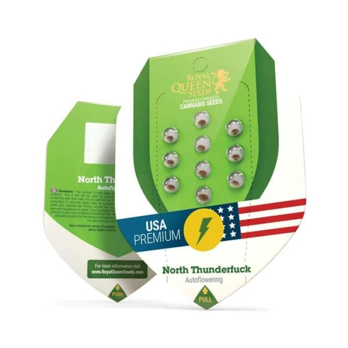 Семена конопли North Thunderfuck autofem. Royal Queen Seeds