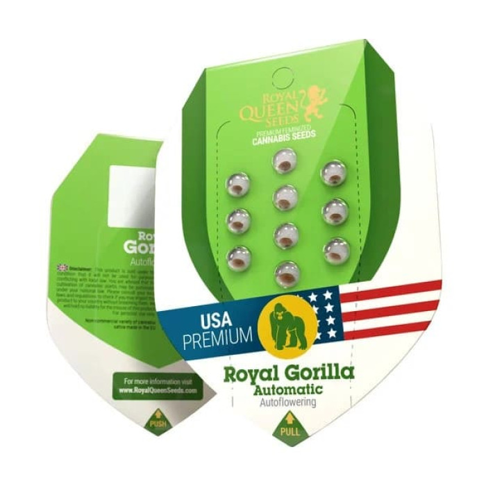 Насіння коноплі Royal Gorilla autofem. Royal Queen Seeds