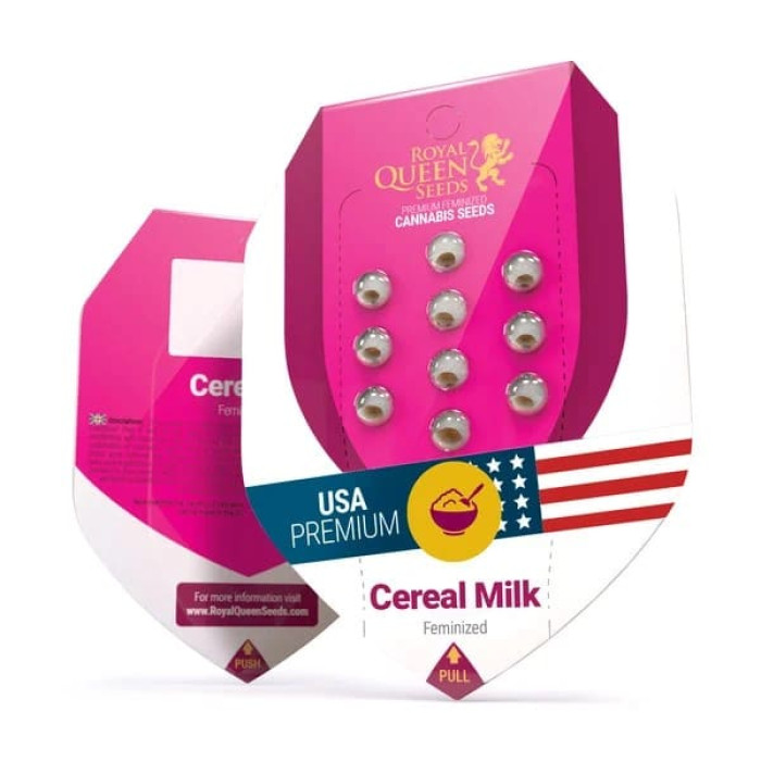 Насіння коноплі Cereal Milk fem. Royal Queen Seeds Насіння коноплі Cereal Milk fem. Royal Queen Seeds