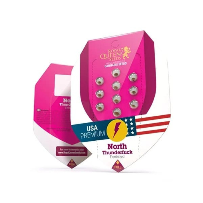 Семена конопли North Thunderfuck fem. Royal Queen Seeds Семена конопли North Thunderfuck fem. Royal Queen Seeds