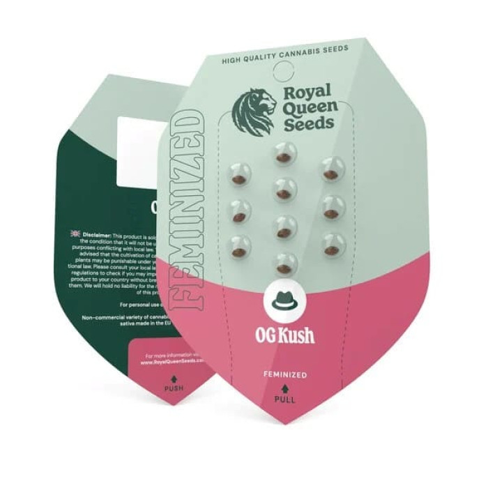 Семена конопли OG Kush fem. Royal Queen Seeds Семена конопли OG Kush fem. Royal Queen Seeds