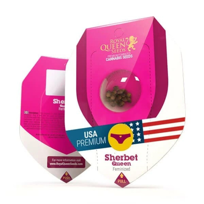 Семена конопли Sherbet Queen fem. Royal Queen Seeds Семена конопли Sherbet Queen fem. Royal Queen Seeds