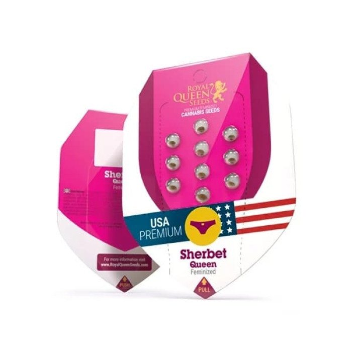 Семена конопли Sherbet Queen fem. Royal Queen Seeds Семена конопли Sherbet Queen fem. Royal Queen Seeds