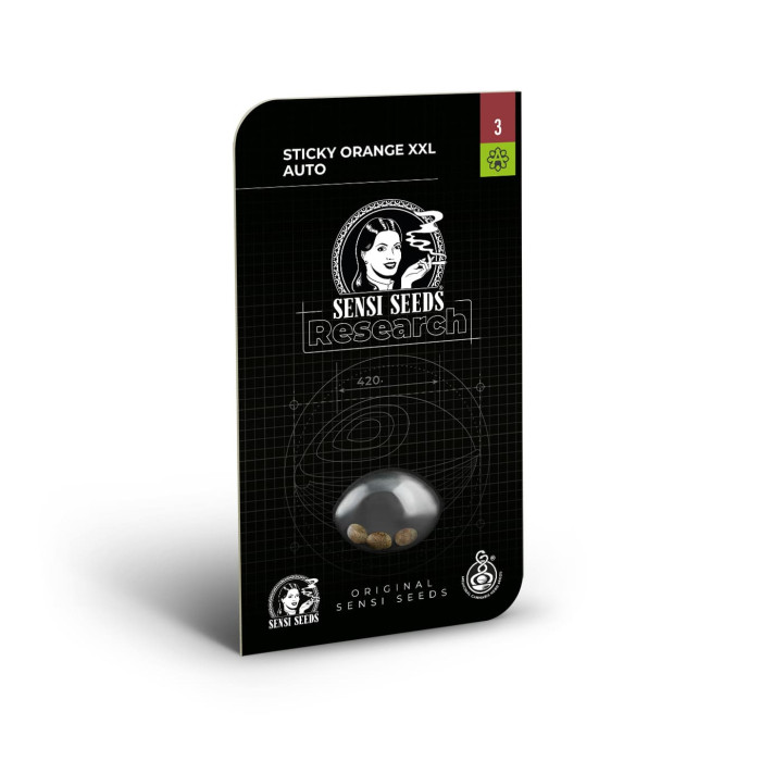 Насіння коноплі Sticky Orange XXL autofem. Sensi Seeds
